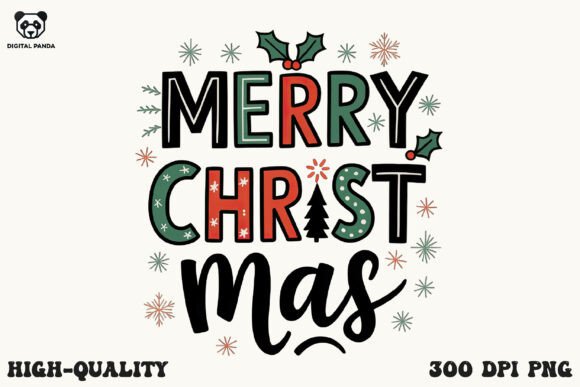 Boho Christmas PNG: Festive Illustrations