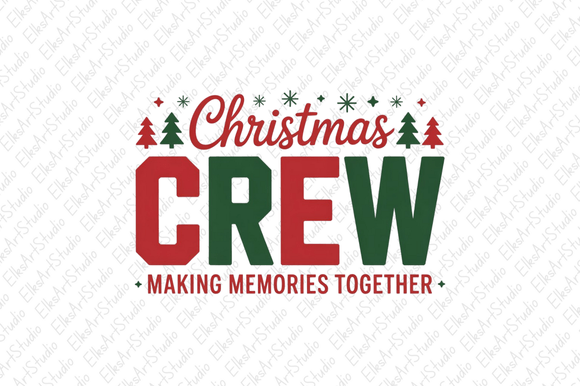 Christmas Crew PNG: 2025 Illustrations for Blogs