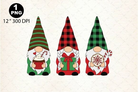 Cute Gnomies Christmas Illustrations Review