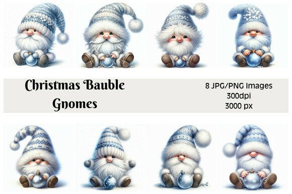 Review: Christmas Bauble Gnomes for Holiday Stitching