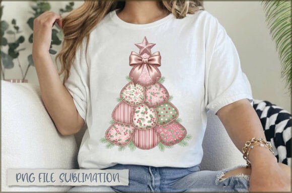 Review: Christmas Patchwork PNG Tree Illustrations