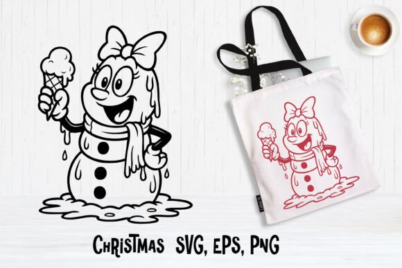 Review: Christmas Snowman SVG Design for Illustrations