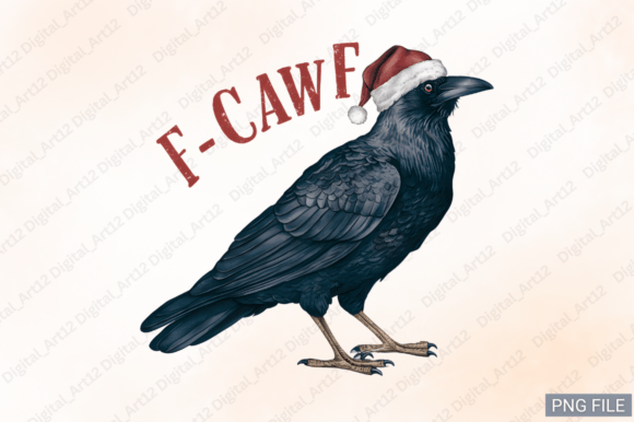 Review: F-Caw-F PNG Design for Holiday Embroidery