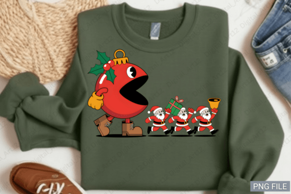Review: Funny Christmas Ornament Chas PNG Design Illustrations