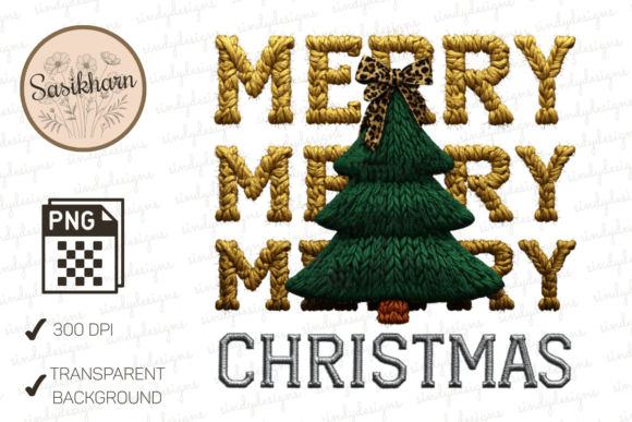 Reviewing Christmas Knitted Tree Cozy Holiday Illustrations