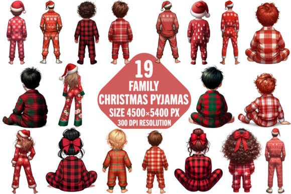 Reviewing Family Christmas Pyjamas Sublimation Illustrations
