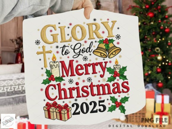Reviewing Glory to God 2025 PNG for Holiday Embroidery