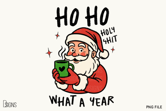 Sarcastic Christmas Santa: Illustrations for Sellers