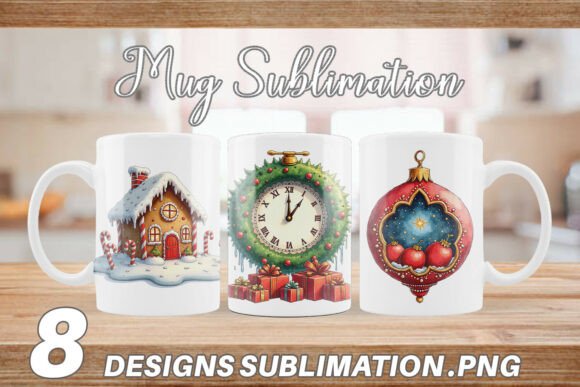 Surreal Christmas Dream Mug Wrap: Illustrations Review